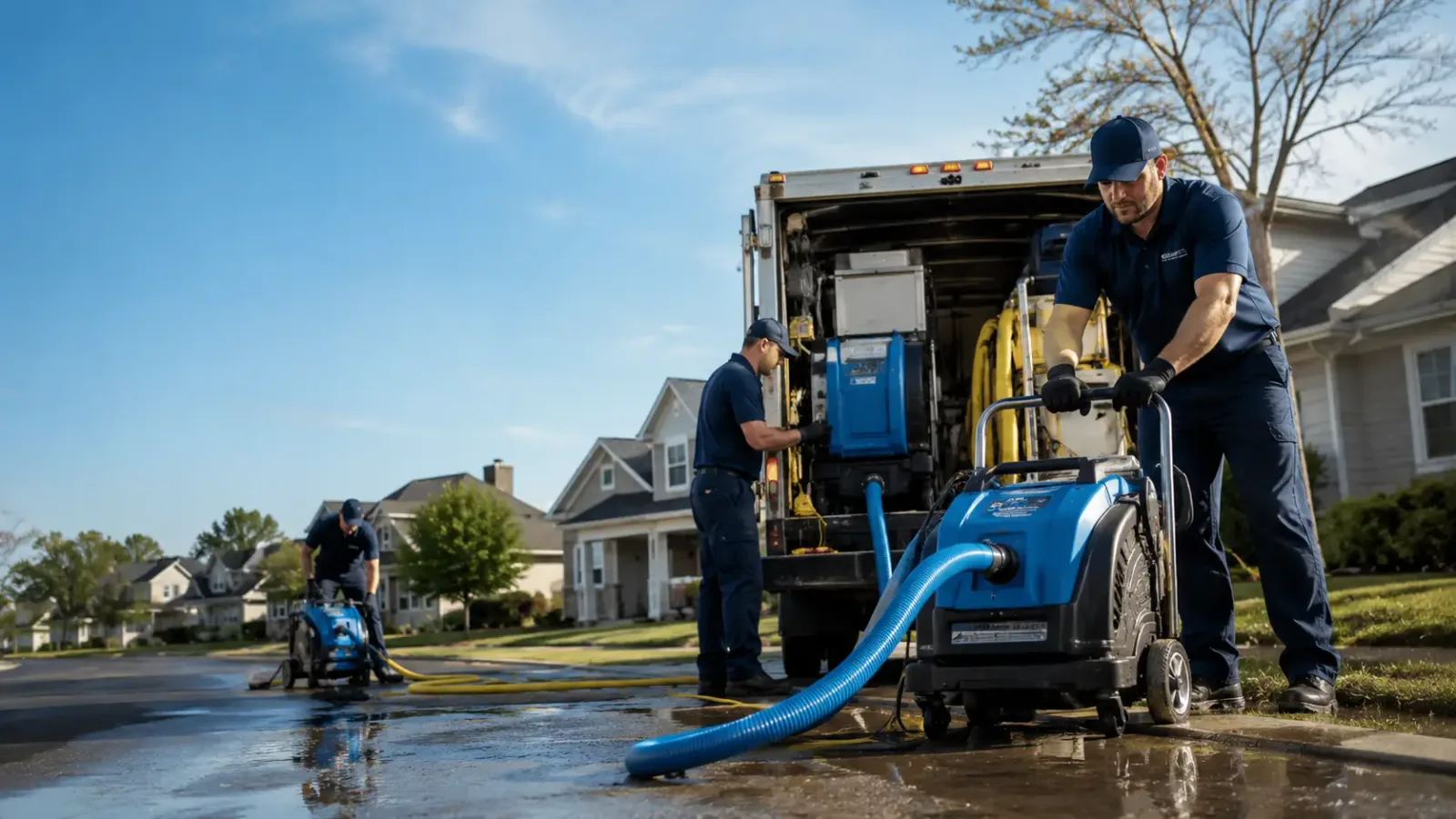 Flood Damage Cleanup in George West, TX